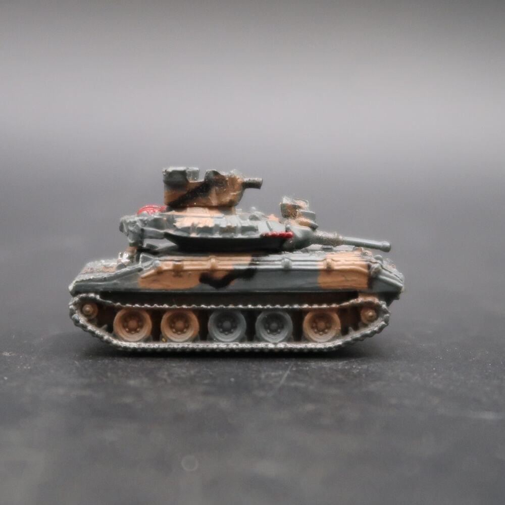 Galoob Micro Machines Military Tank Camo Gray Tan LGTI 1995 Diecast Vehicle